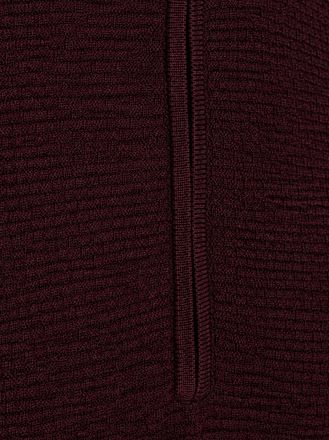 R2 Pullover Half Zip Structured Bordeaux