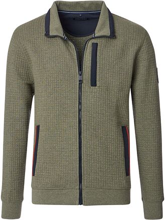 CASAMODA Pullover Zip Green