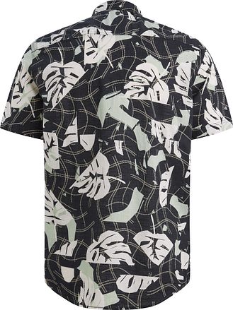 PME Legend Short Sleeve Hemd Print Carbon