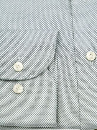 Profuomo Basketweave Skjorta Grön