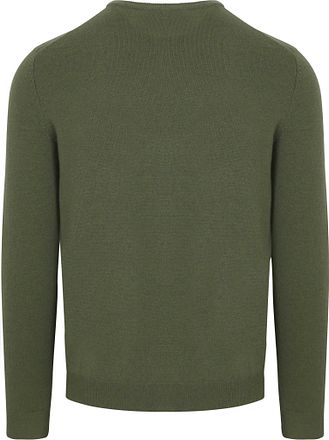 Steppin' Out Pullover Merinowolle Grün