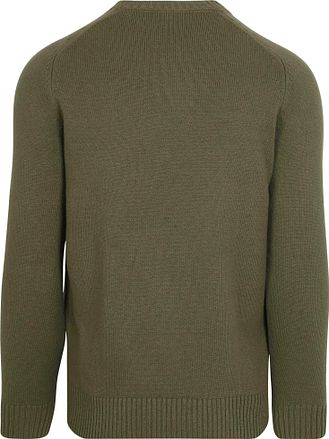 Suitable Pullover Raw Olivgrün