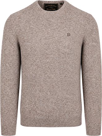 Superdry Pullover Brushed Taupe