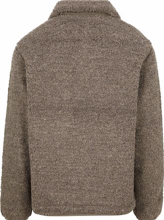 Tommy Hilfiger Cardigan Teddy Fleece Taupe