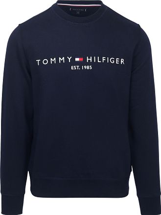 Tommy Hilfiger Genser med Logo Mørkeblå