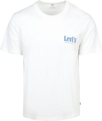 Levi T-shirt Relaxed Fit Hvid