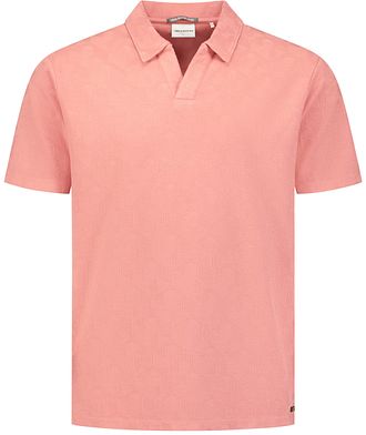 No Excess Polo Jacquard Riva Corail