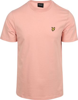 Lyle and Scott T-Shirt Honeycomb Rosa