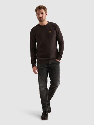PME Legend Mouline Pullover Aubergine