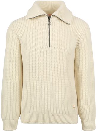 Armor-Lux Half Zip Tröja i Ekologisk Ull