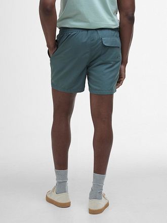 Barbour Badshorts med Vintage Teal-logga