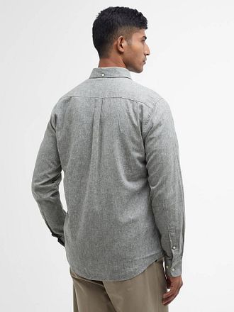 Barbour Chemise Nelson Tailored Vert