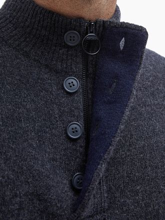 Barbour Genser Ull Patch Antrasitt