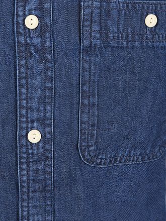 Barbour International Dufton Hemd Chambray Indigo