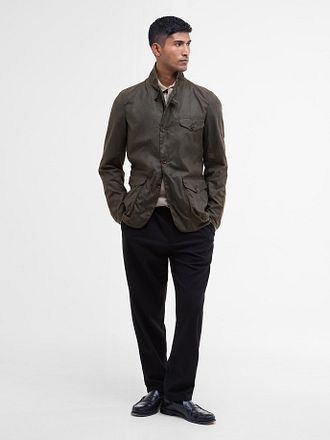 Barbour Beacon Voksjakke Oliven