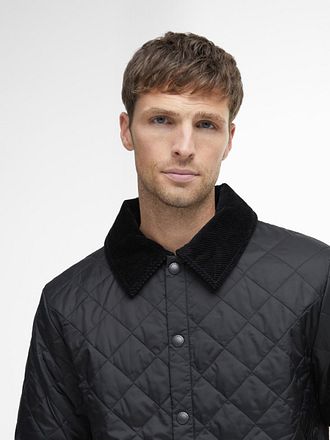 Barbour Liddesdale Quilt Black