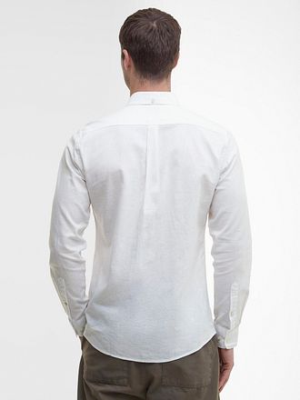 Barbour Nelson Hemd Weiß