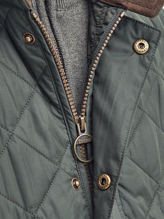 Barbour New Lowerdale Gilet Sage Grün