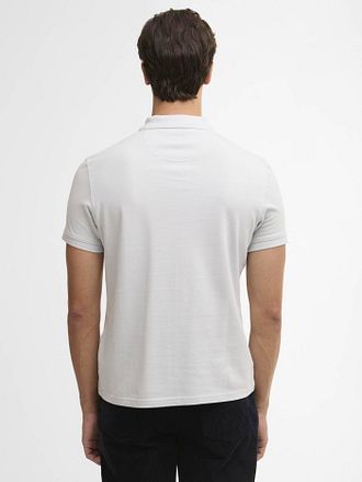 Barbour Pique Polo Haze Blauw
