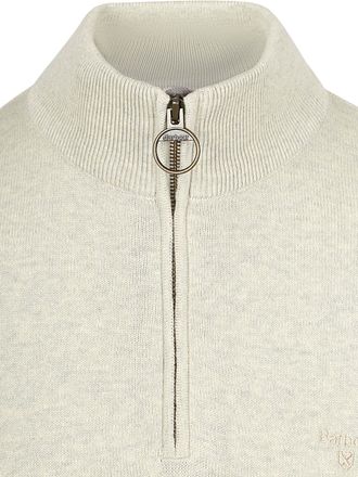 Barbour Pull Half Zip Greige