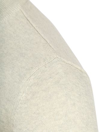 Barbour Pullover Half Zip Greige