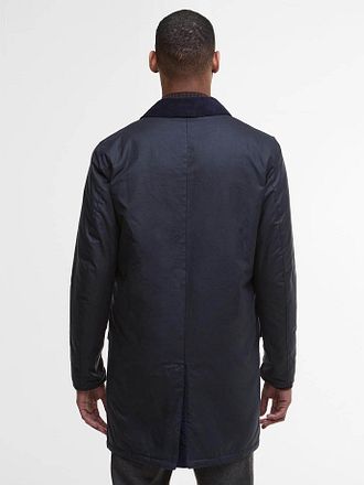 Barbour Vaxjacka Mac Blå