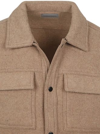 Suitable Overshirt Wool Blend Beige
