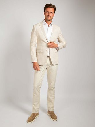 Suitable Blazer Lin Herringbone Ecru