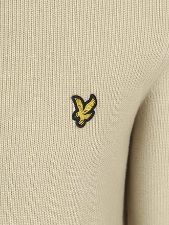 Lyle & Scott Rib Pullover Beige