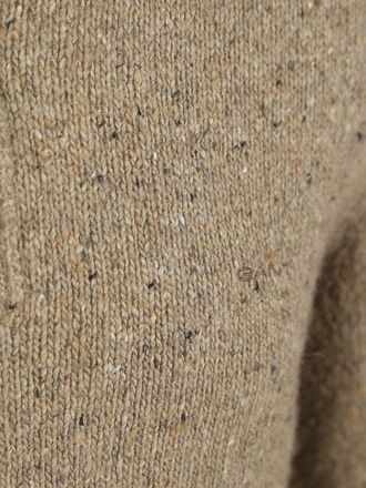 Gant Mocker Pullover Wool Blend Sand