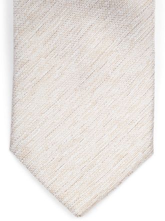 Suitable Tie Silk Délavé Beige