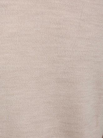 Profuomo Turtleneck Pullover Merinowolle Beige
