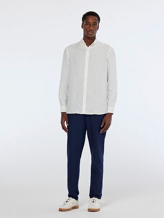 Scotch and Soda Linnen Overhemd White