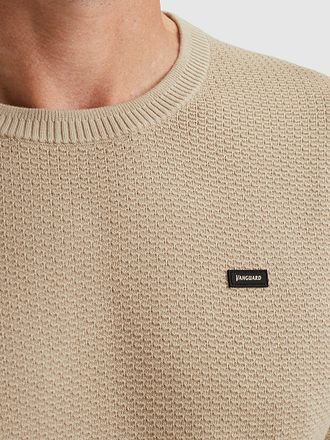 Vanguard T-Shirt Structure Beige