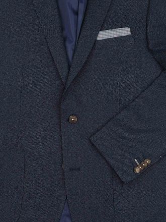 Suitable Blazer Purre Struktur Marine
