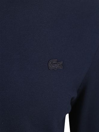 Lacoste Langermet Poloskjorte Piqué Marineblå