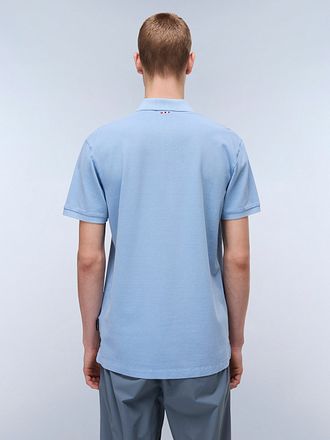 Napapijri Polo Elbas Chambray Blå