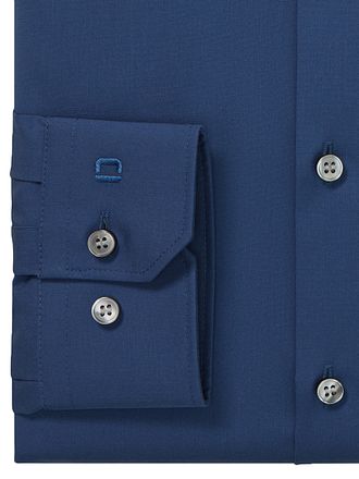 OLYMP Nr. 6 Skinny Fit Skjorta Mörkblå