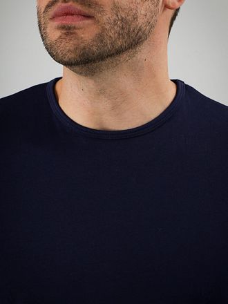 Suitable Ota t-shirt med rundhals marinblå 2-pack