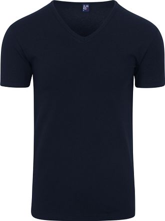 Alan Red Oklahoma T-skjorte Stretch Marineblå (2-pakning)