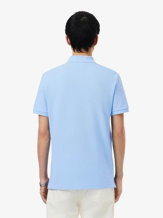 Lacoste piqué-poloshirt lyseblå