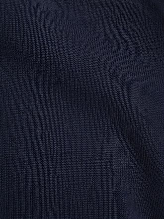Profuomo Longsleeve Poloshirt Merinowolle Navy