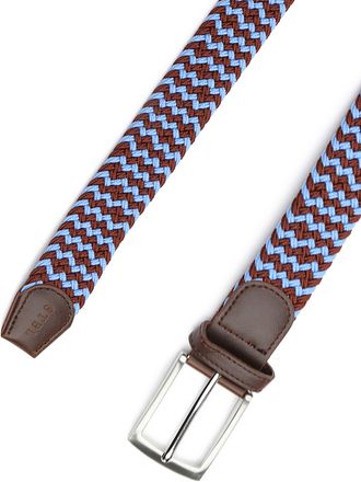 Suitable Braided Belt Brown Blue
