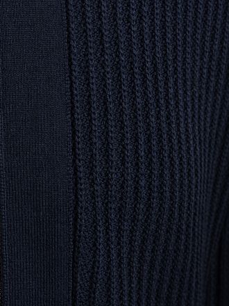 BOSS Aspeno Cardigan Woolblend Navy