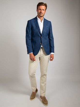 Suitable Sports Jacket Leek Jeans Blue