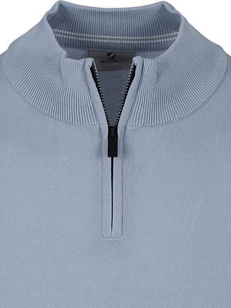 Suitable Race Half Zip Pullover Steel Blue