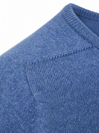 William Lockie Lambswool Jeans Blue
