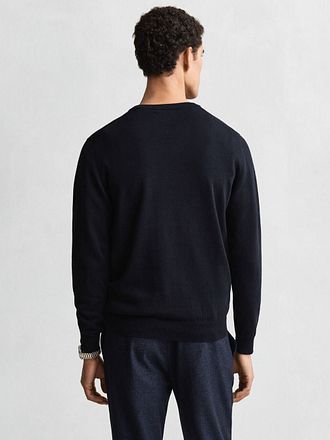 Gant Pullover V-Neck Navy