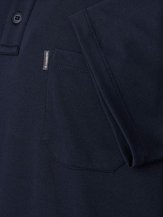 CASAMODA Polo Shirt Stretch Navy