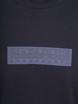 Napapijri Longsleeve T-shirt Logo Navy